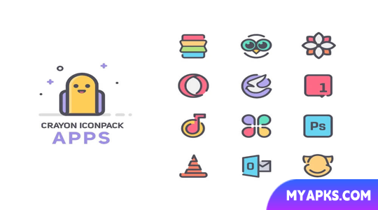 Crayon Icon Pack