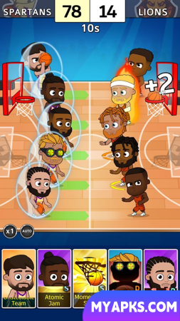 Idle Five Basketball