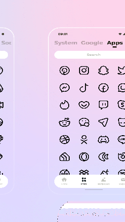 NYON DARK Icon Pack