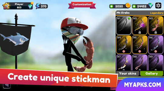 Stickman Archer Online
