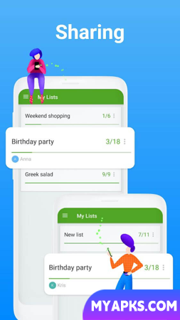 Grocery Shopping List Listonic