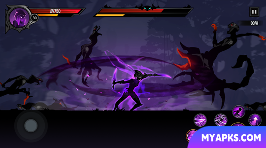 Shadow Knight: Ninja Fighting 