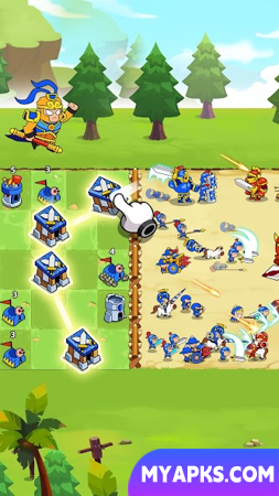 Merge Towers - Kingdom Defense 