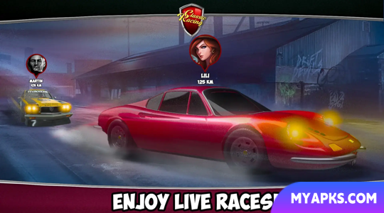Classic Drag Racing Car Game 