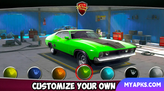 Classic Drag Racing Car Game 