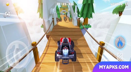 Mountain Climb: Stunt Car Game 