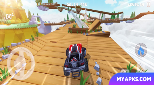 Mountain Climb: Stunt Car Game 