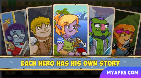 Let&#39;s Journey－jogos de RPG inativos 