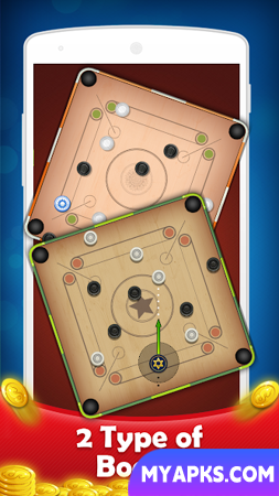 Carrom Board Disc Pool Game 