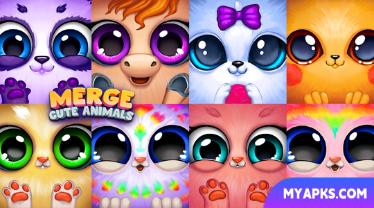 Merge Cute Animals: Pets Games 