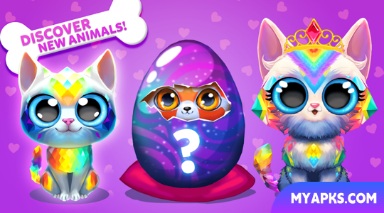 Merge Cute Animals: Pets Games 