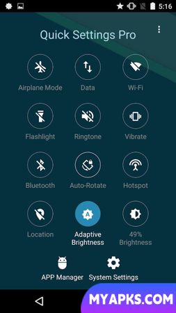 Super Quick Settings Pro