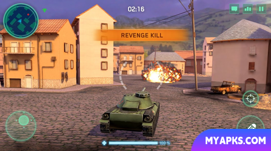 Máquinas de Guerra: Jogo de Batalha de Tanques 