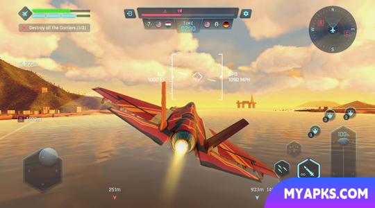 Sky Warriors: Airplane Games 