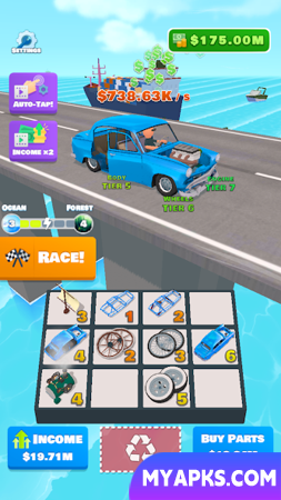 Idle Racer — Tap, Merge & Race 