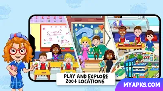 My Town World - Mega Doll City 