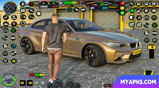 City Car Game: Driving School 