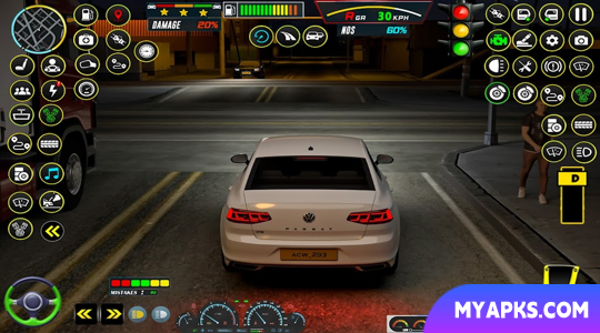 City Car Game: Driving School 