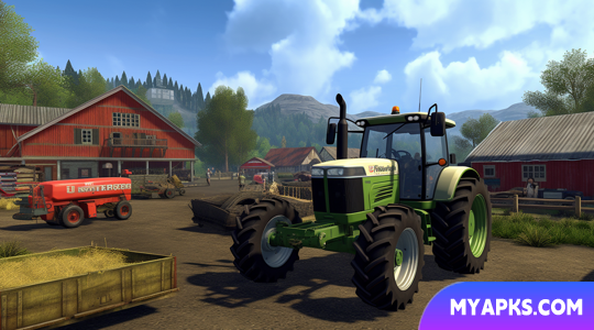 Farmland Tractor Farming Games