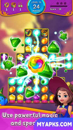 Jewel Witch - Match 3 Game