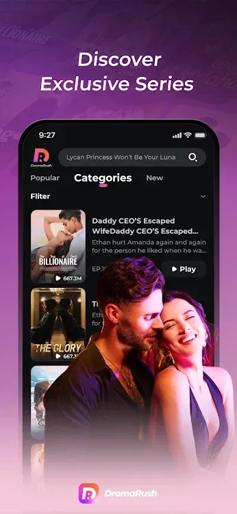 DramaRush:Binge-Worthy Stories