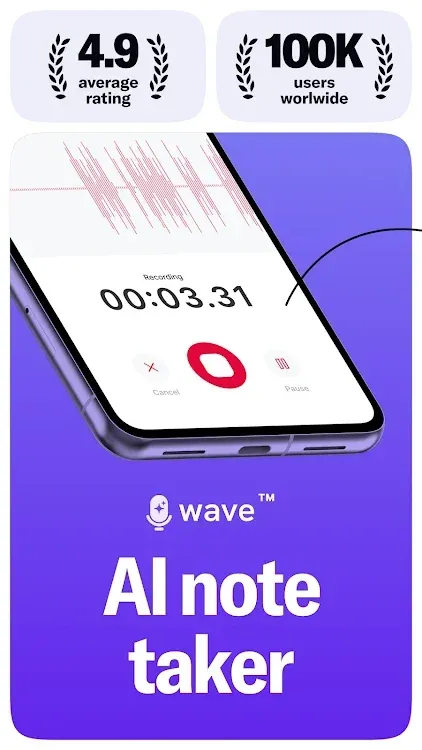 Wave AI Note Taker & Recorder