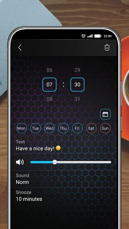 Music Alarm Clock - Alarmus