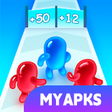 Join Blob Clash 3D: Mob Runner