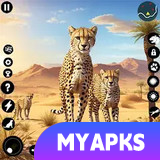 Wild Cheetah Family Simulator