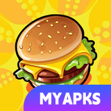 Idle Cafe Sim - burger tycoon
