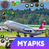 Real Flight Sim Airplane Games
