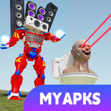 Toilet Monster Battle Game 3D