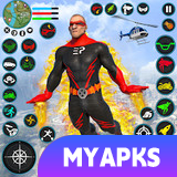 Spider Rope Hero Flying Games