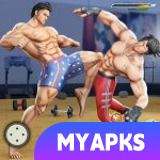 Bodybuilder GYM Fighting