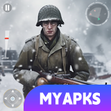WW2 Survival Shooter :Gun fire