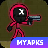 Red Stickman: Stick Adventure