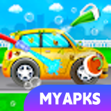 Auto car wash garage game