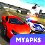Police Car vs Gangster Escape