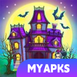 Monster Farm. Family Halloween