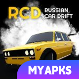 Russian car drift